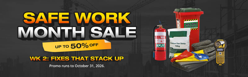 Safe Work Month Sale | Week 2: Fixes That Stack Up