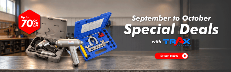Trax September - October Sale 2026
