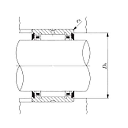 2RS Needle Roller Bearing w/o Inner Ring - BR3