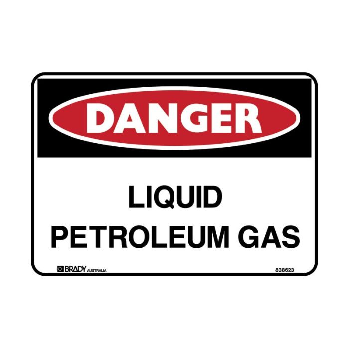 Brady Danger Sign - Liquid Petroleum Gas