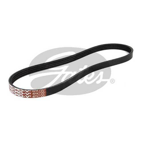 Gates 4PK720 Automotive Micro V-Ribbed Belt - 4 Ribs