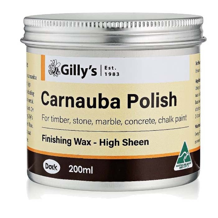 Gilly Carnauba Polish Dark 200ml