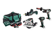 Metabo MET18BL4LB2HD5.5DP 18V 5.5Ah Cordless Brushless 4 Piece Kit - AU684026501