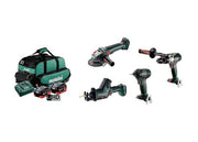Metabo MET18BL4SB2HD5.5ER 5.5Ah Cordless Brushless 4 Piece Kit - AU684028501