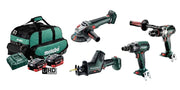 Metabo MET18BL4SB2HD5.5ET 5.5Ah Cordless Brushless 4 Piece Kit - AU684030501