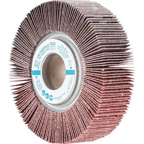 Pferd Unmounted Flap Wheel Al Oxide 100 x 30mm 60 Grit 44710061 - Pack of 2
