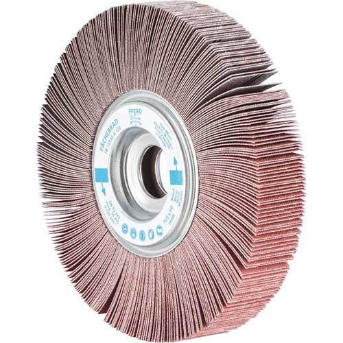 Pferd Unmounted Flap Wheel Al Oxide 165 x 30mm 120 Grit 44732121 - Pack of 2