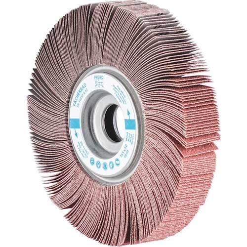 Pferd Unmounted Flap Wheel Al Oxide 165 x 30mm 80 Grit 44732081 - Pack of 2