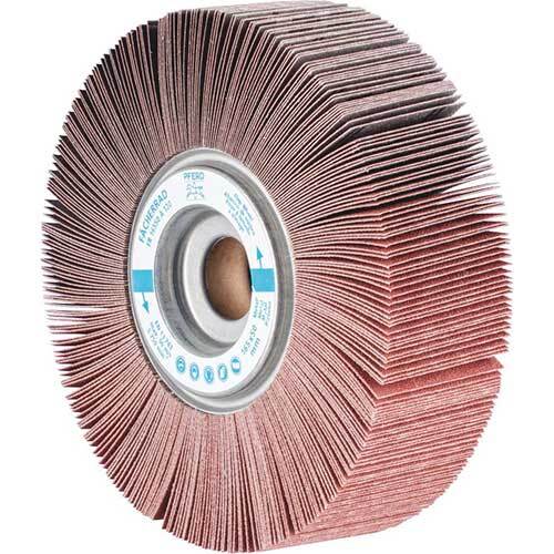 Pferd Unmounted Flap Wheel Al Oxide 165 x 50mm 120 Grit 44731121 - Pack of 2