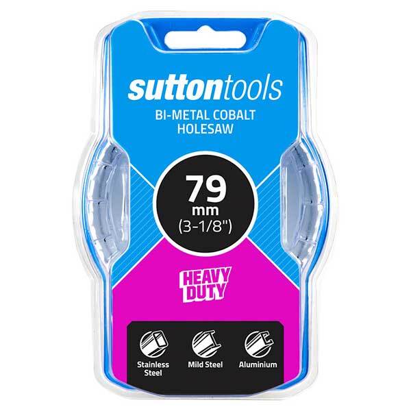 Sutton H1250790 79mm Bi-Metal Cobalt Hole Saw