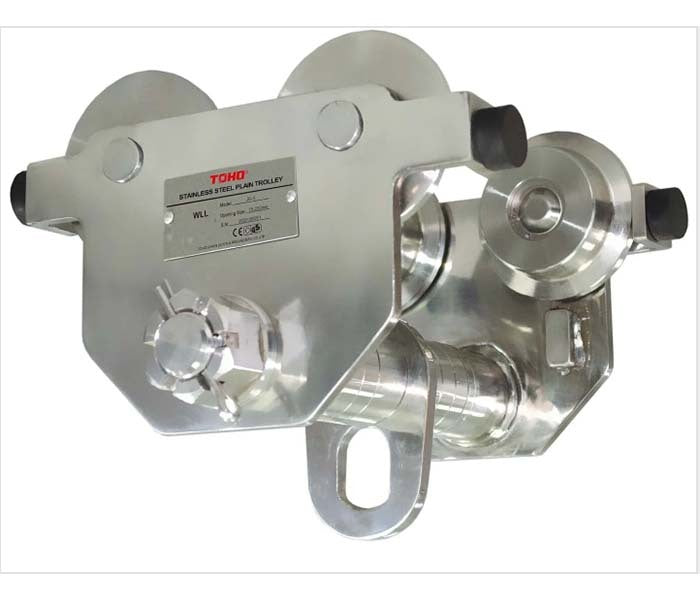 Toho Push Trolley Stainless Steel 1T, 64 - 203mm