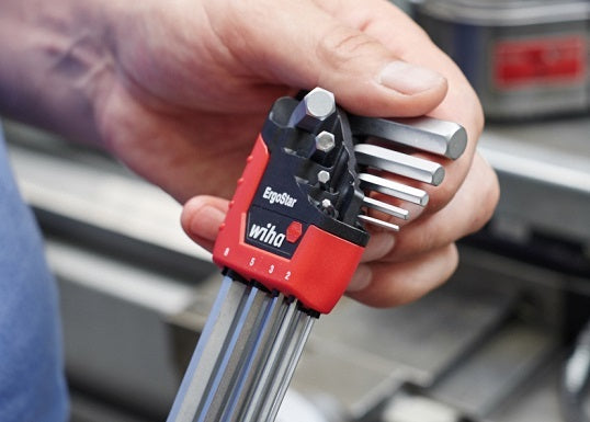 Wiha L - Key Hexagonal Ball End MagicRing®, 9 Pieces3