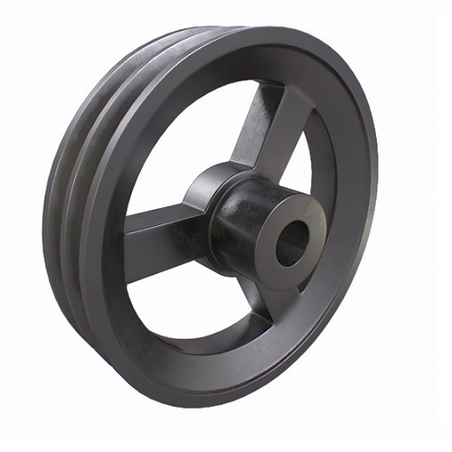 2 groove deals v belt pulleys