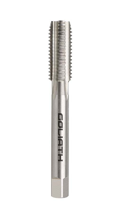 Goliath TPI BSF Straight Flute Tap - Bottoming HSS Bright