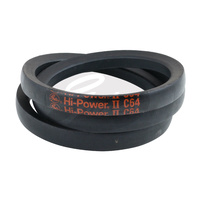 Gates B144 (9003-6144) Hi-Power II Classical Wrapped V Belt B Section