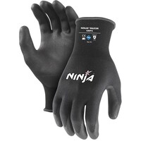 Pack of 12 - Ninja HPT Grip X Size 7 Gloves, Black - Small