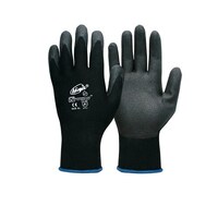 Ninja HPT GripX  Gloves Black, XS- Pack of 12