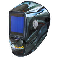 Set of 6 - Bosssafe Delta Mega View Electronic Welding Helmet