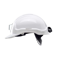 Pack of 10 - Frontier Vented Hard Hat - White, White -One Size Fits All
