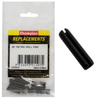 Champion C1715-13 Metric Roll Pin 4.0 x 25mm - 20/Pack