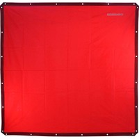 Set of 2 - Bossweld Welding Curtain Red 1.74  x 1.74m