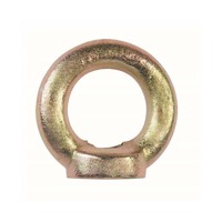 Pack of 6 - Beaver Metric Shouldered Eye Nut DIN 582 Zinc Dichromate 8mm x 0.14T WLL