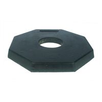 Brady Value T-Top Bollard Base Only 6kg - Black