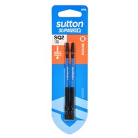 Sutton S204H02E02 SQ2 x 100mm Square/Robertson Screwdriver Bit S204 Supatorq (2 Pack)