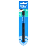 Sutton S212H02G40 TX40 x 150mm Torx Screwdriver Bit S212 Supatorq (2 Pack)