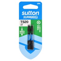 Sutton S214H02B20 TS20 x 50mm Torx-S Screwdriver Bit S214 Supatorq (2 Pack)