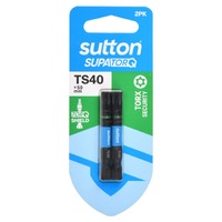 Sutton S214H02B40 TS40 x 50mm Torx-S Screwdriver Bit S214 Supatorq (2 Pack)