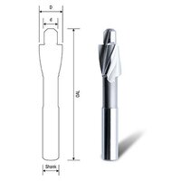 Bordo 180 Degree Counterbore (3870)