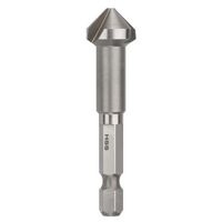 Saber HSS Countersink Triple Flute - Hex Shank