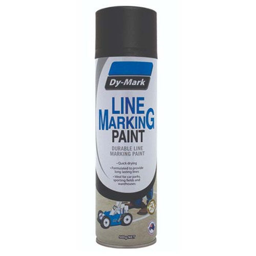 Dy-Mark Line Marking Matt Black Aerosol 500g