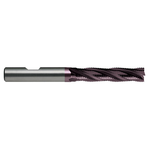 Sutton E1770800 8 x 10mm 3 Flute Roughing Endmill - HSS Co11% TiAlN Long