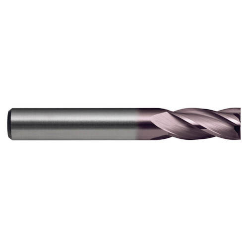 Sutton E3360238 3/32" x 1/8" 4 Flute Endmill - Carbide VHM AlCrN Regular