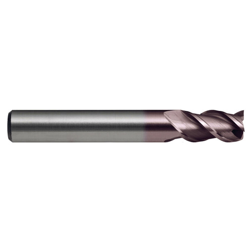 Sutton E5230500 5 x 6mm Long 3 Flute Endmill - Carbide VHM AlCrN Regular