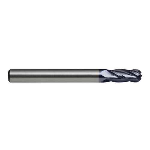 Sutton E5571200 12 x 12mm 4 Flute Ball Nose Endmill VHM Ultra AlCrN Long