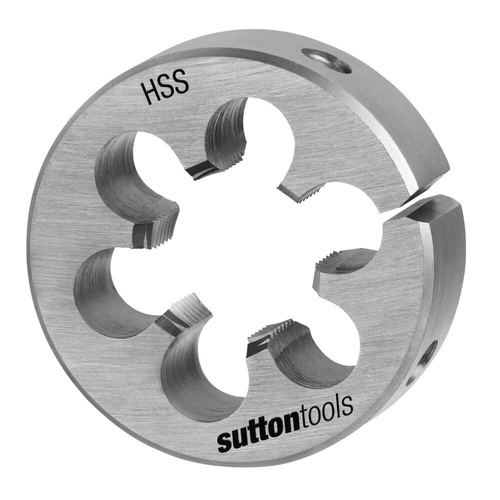 Sutton M5723325 BSPT 1" x 11 TPI - 3" OD Button Die - HSS - Pro Series
