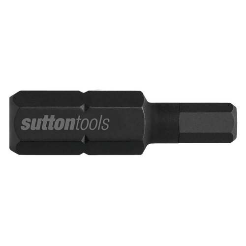 Sutton S1150550 5mm x 50mm Hex Screwdriver Bit Power CRV - Pack of 10