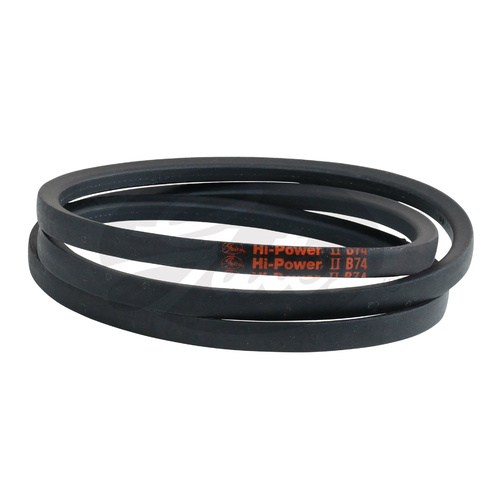 Gates B74 (9003-6074) Hi-Power II Classical Wrapped V Belt B Section