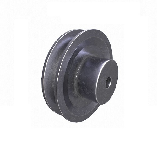 1A V Belt Pulley 2-1/2" Single Groove A Section 1" Bore, 1/4" Keyway - Al