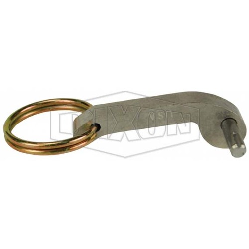 Dixon Cam & Groove Handle, Ring and Pin 316 Sintered Stainless Steel 150mm (6")