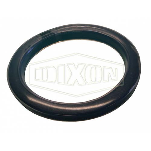 Dixon 20mm Cam & Groove Gasket PTFE Encapsulated FKM Translucent/Black