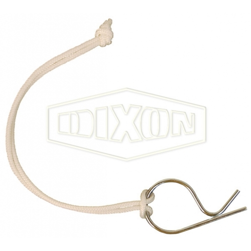 Dixon 32 - 100mm Cam & Groove Lanyard with Carbon Steel Clip for Boss-Lock Couplings