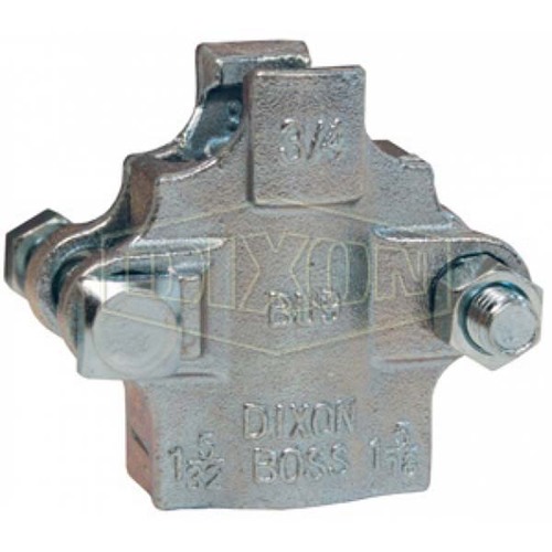 Dixon Clamp 2 Bolt Type, 2 Gripping Fingers Investment Cast Carbon Steel 38.1 - 42.9mm