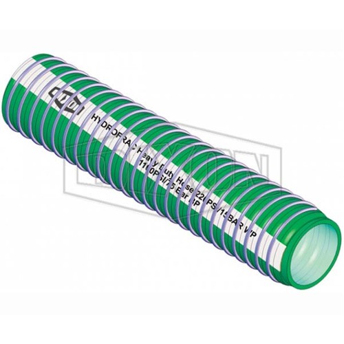 Dixon 100mm x 5m Composite Hydrofrac HD Suction & Delivery Hose Olive Green CODEFRAC100