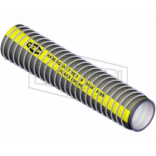 Dixon 100mm x 40m Composite Vapour Recovery Hose Black With Yellow Stripe CODEVRH100040