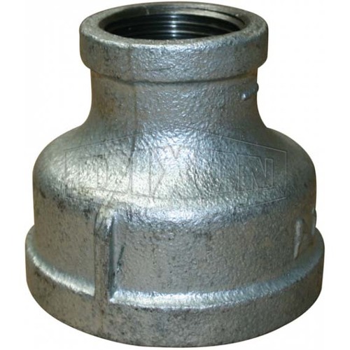 Dixon 1/2 x 3/8" Screwed Reducing Socket BSP Galvanised Malleable Iron