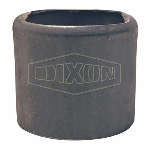 Dixon EZ Boss-Lock Cam & Groove Notched Type C Ferrule Stainless Steel Hose OD 62.71 - 68.26mm